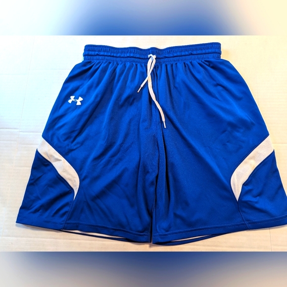 Under Armour Reversible Basketball Sports Shorts Size Medium - Picture 1 of 9